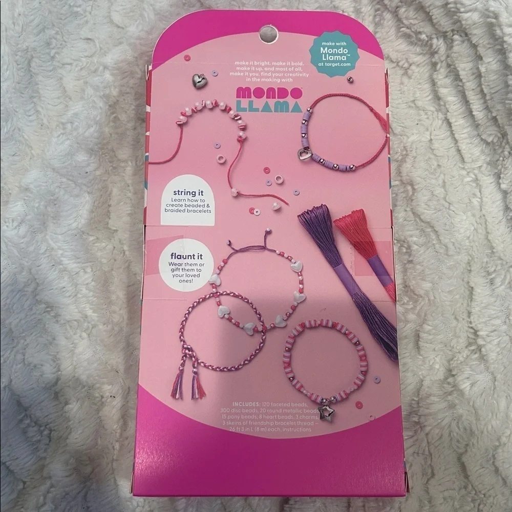 Swiftie Starter Valentine Jewelry Kit friendship charm bracelet kit pink/purple